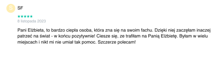 Opinia o psychoterapii 2